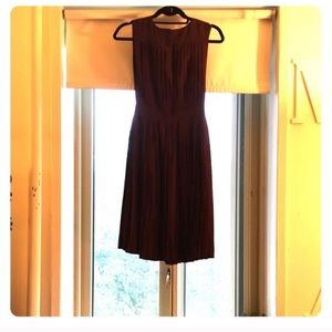 Oxblood Allsaints Raegen dress